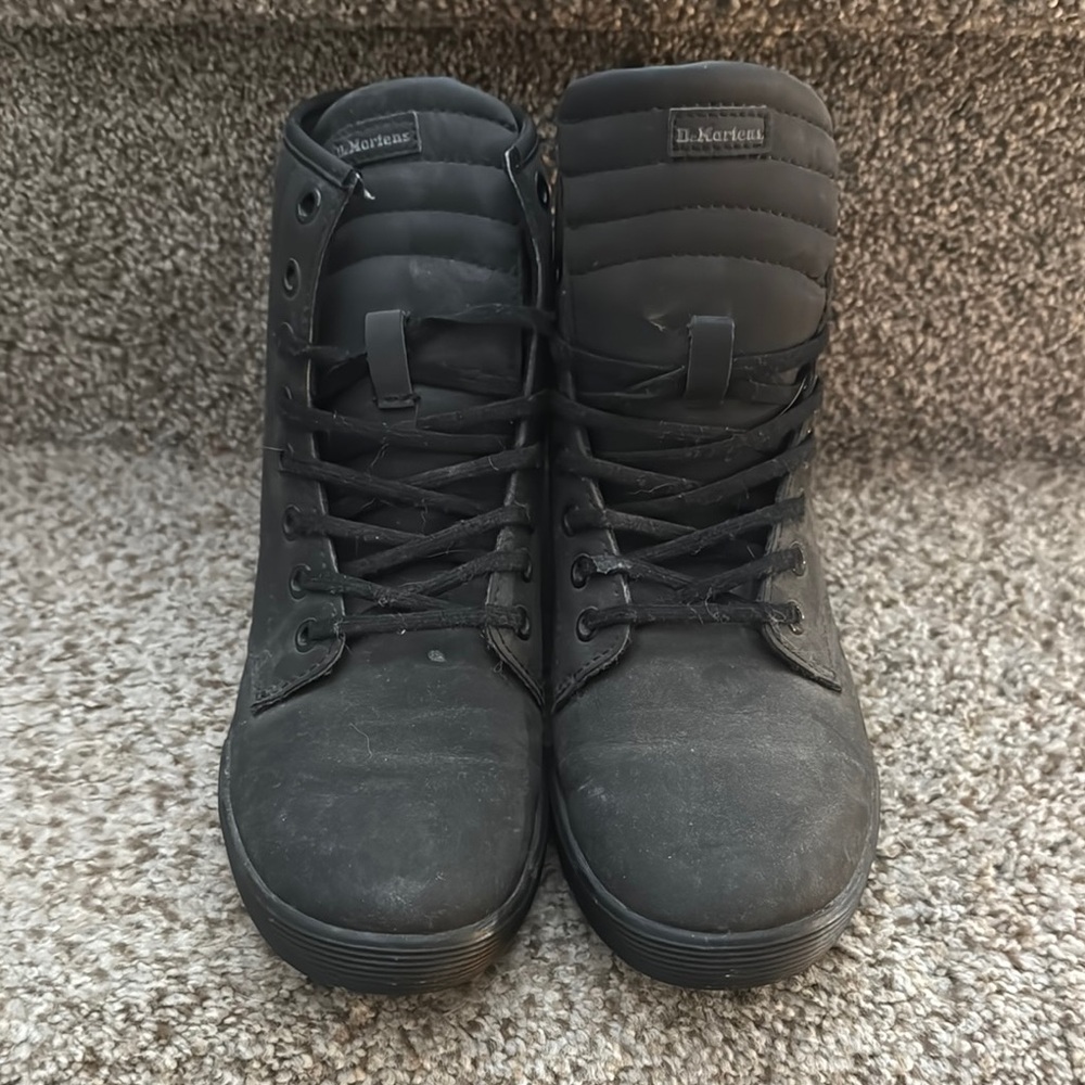 Dr. Martens Black Lace-Up Boots
